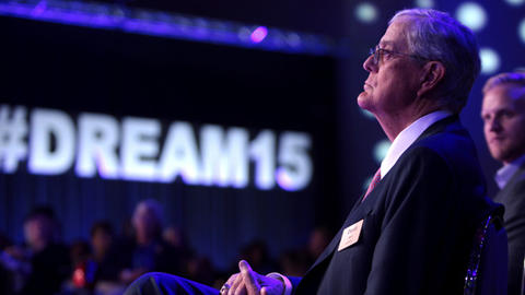 Pictured: The Koch brothers.