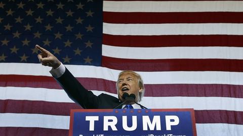 Donald Trump is pictured.